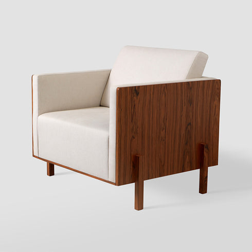 Lina Chair with Ottoman