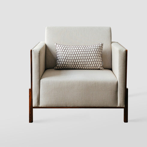 Lina Chair with Ottoman